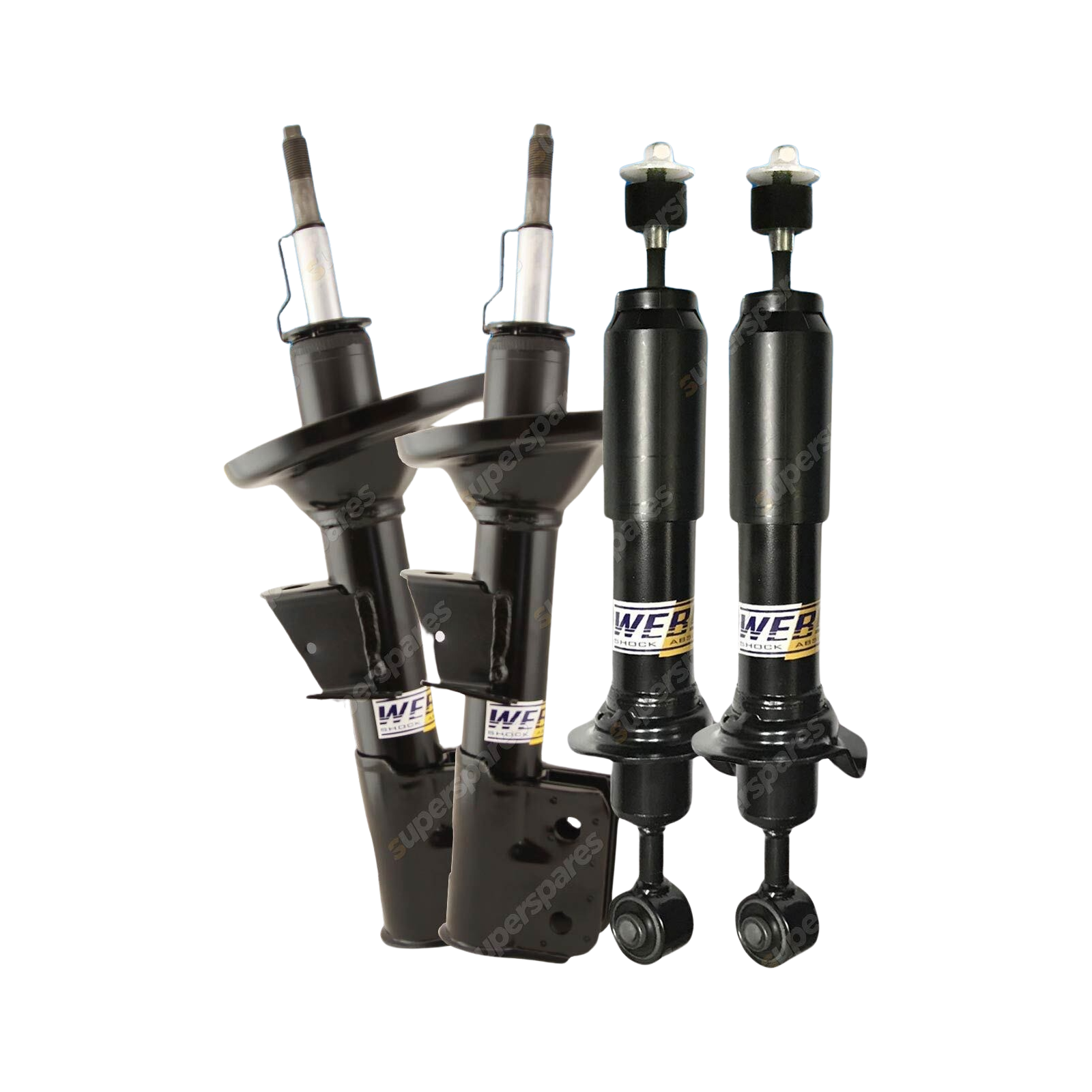 Front Rear Webco Ultra Shock Absorbers for MITSUBISHI LANCER CG CH VRX Wagon Sdn