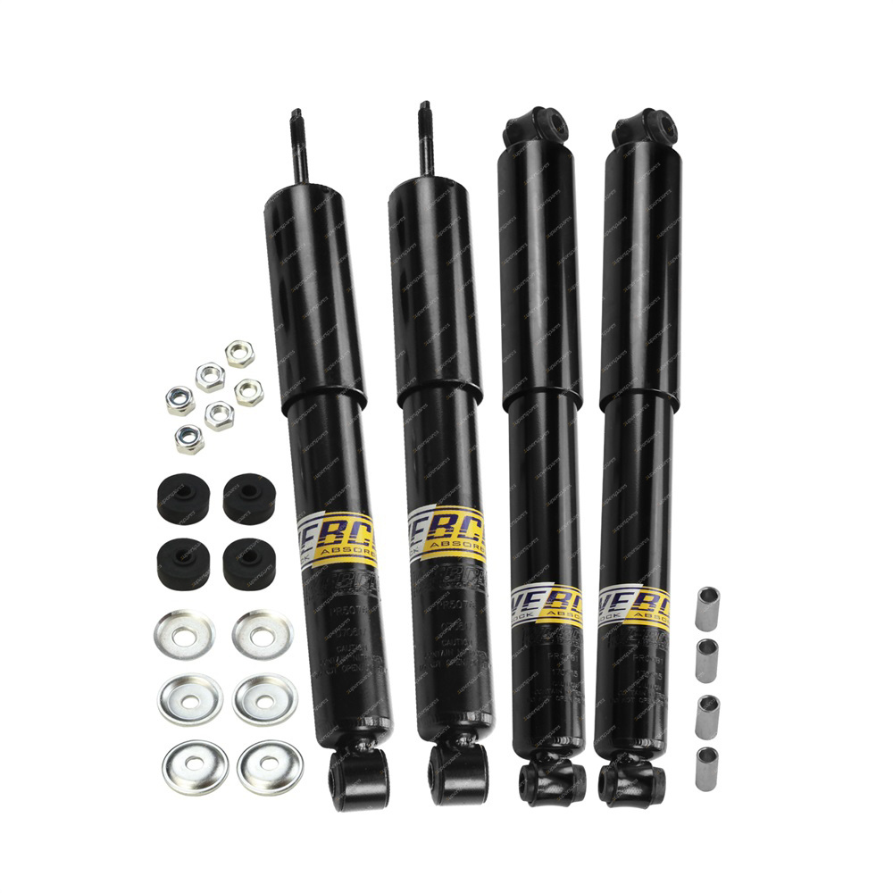 Front Rear Webco Pro Shock Absorbers for MAZDA B SERIES UTE incl Bravo 2WD 85-06
