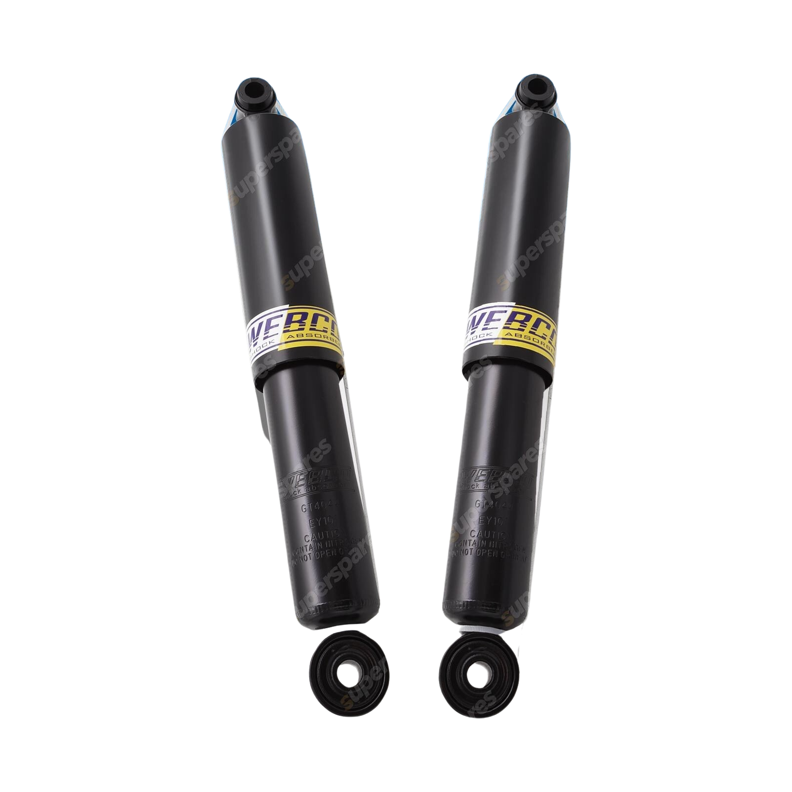 Pair Rear Webco HD Pro Shock Absorbers for NISSAN NAVARA D40 4WD Ute coil front