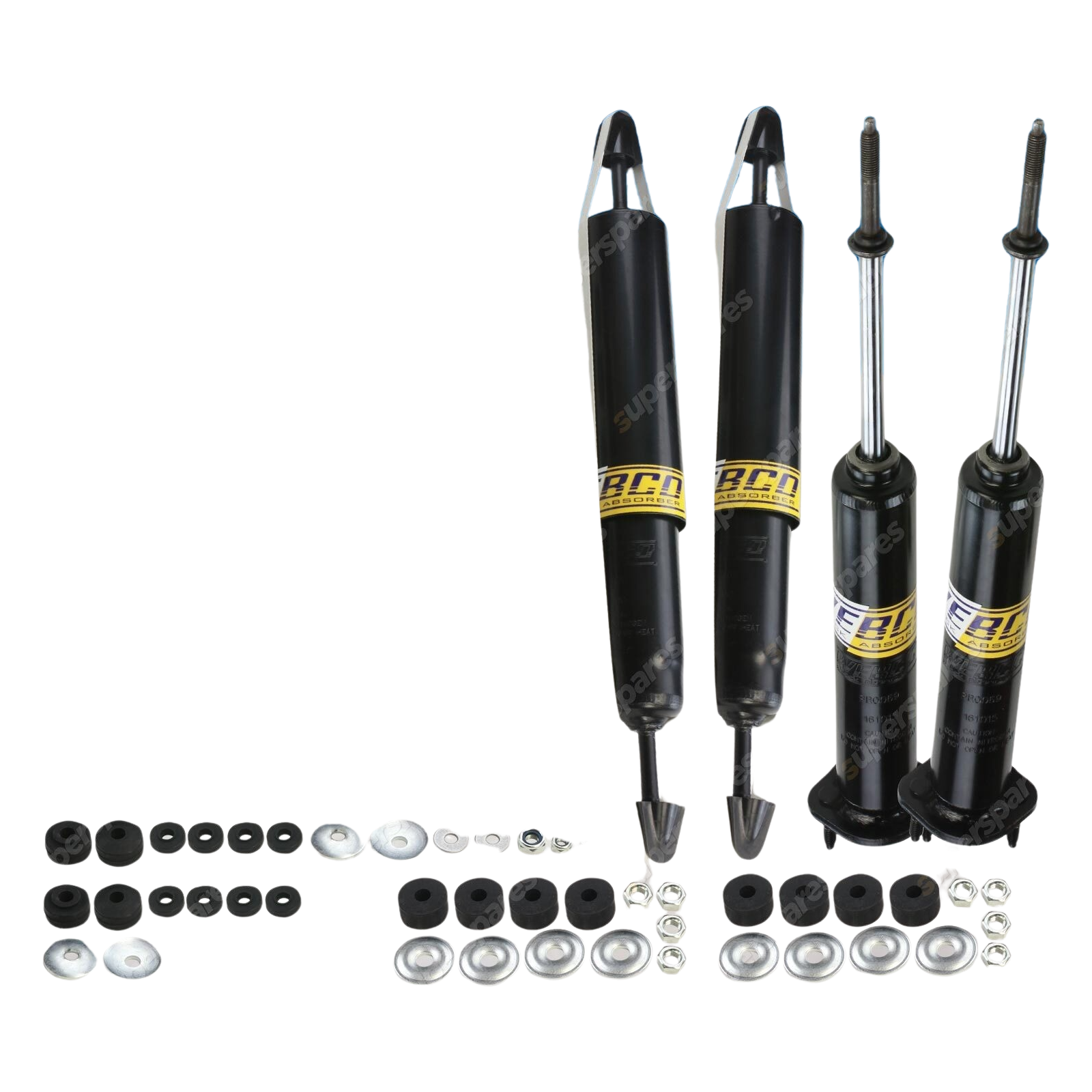 F + R Webco Shock Absorbers for FALCON FAIRMONT XE XF XK XL XP XR XT XY XA B C D