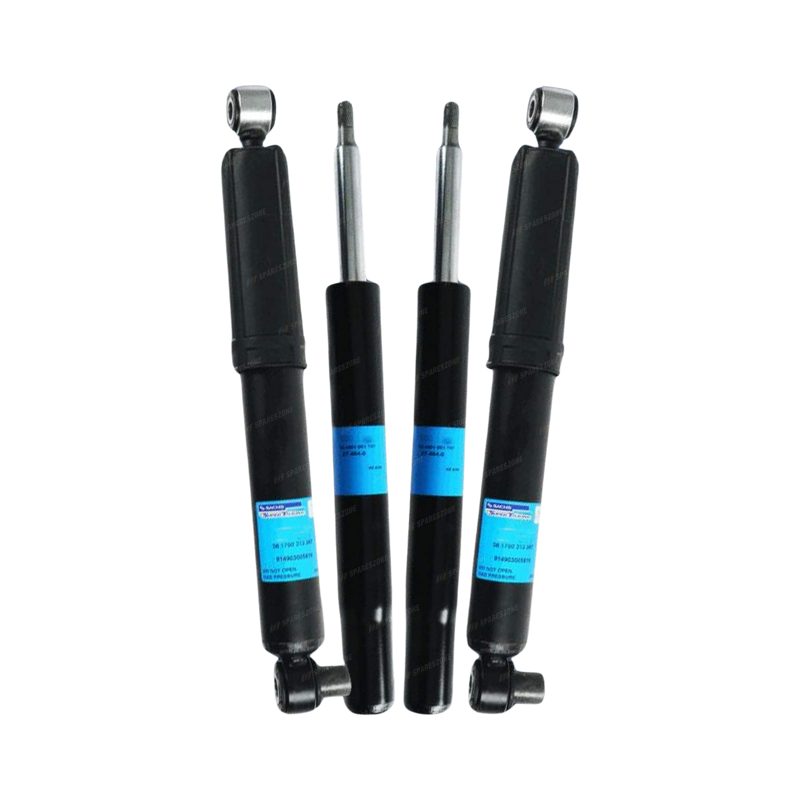 Front + Rear Sachs Shock Absorbers for Holden Astra TR 2.0 GSI Hatchback 96-98