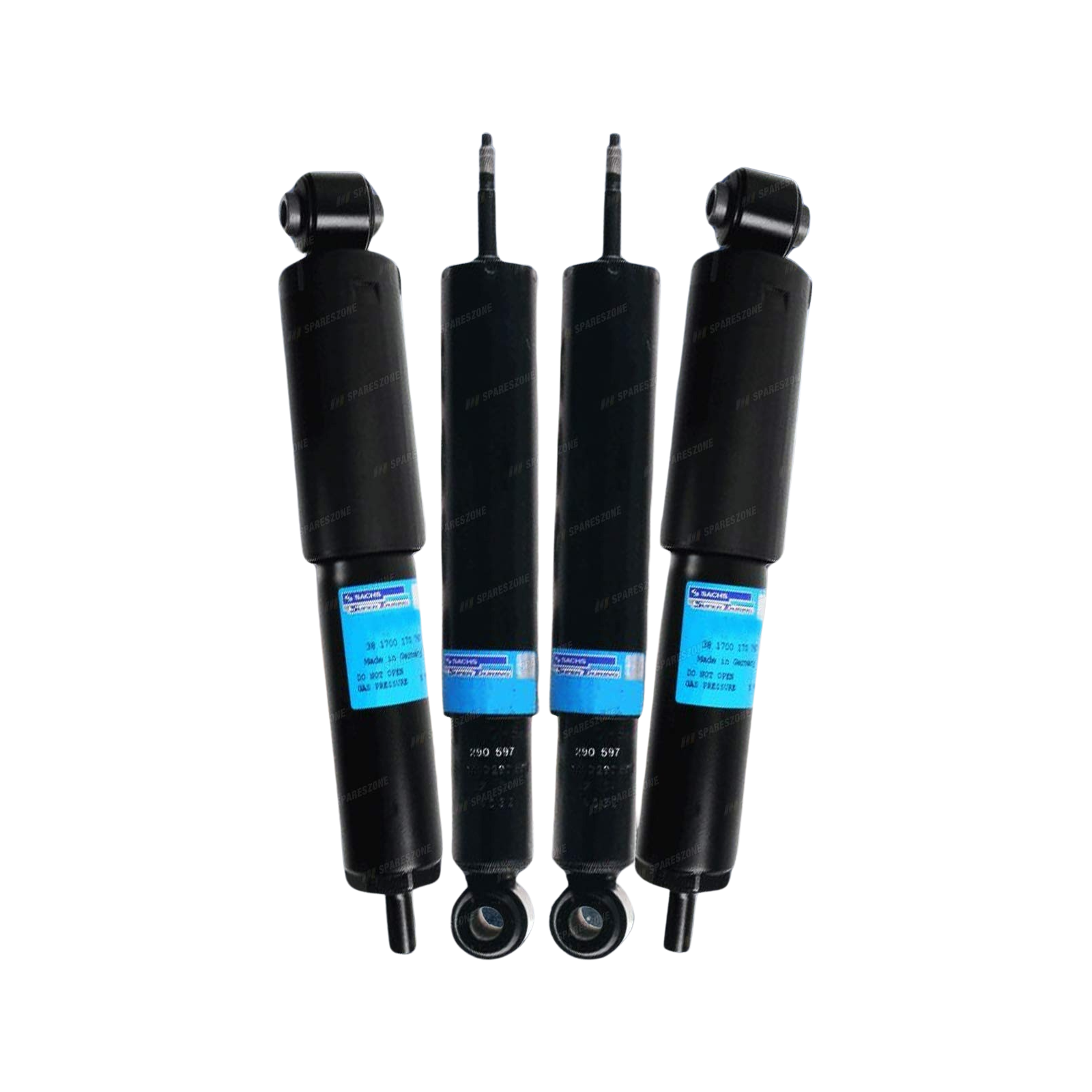 Front + Rear Sachs Shock Absorbers for Mercedes Benz G-Class W463 G500 04/98-20