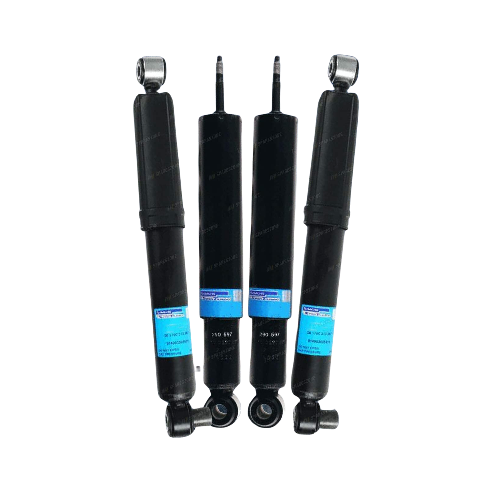 Front + Rear Sachs Shock Absorbers for Daihatsu Feroza F300 4WD Wagon 88-92