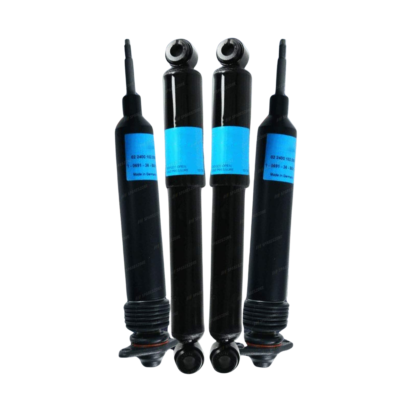 Front + Rear Sachs Shock Absorbers for Ford Econovan JG Spectron Van 84-99