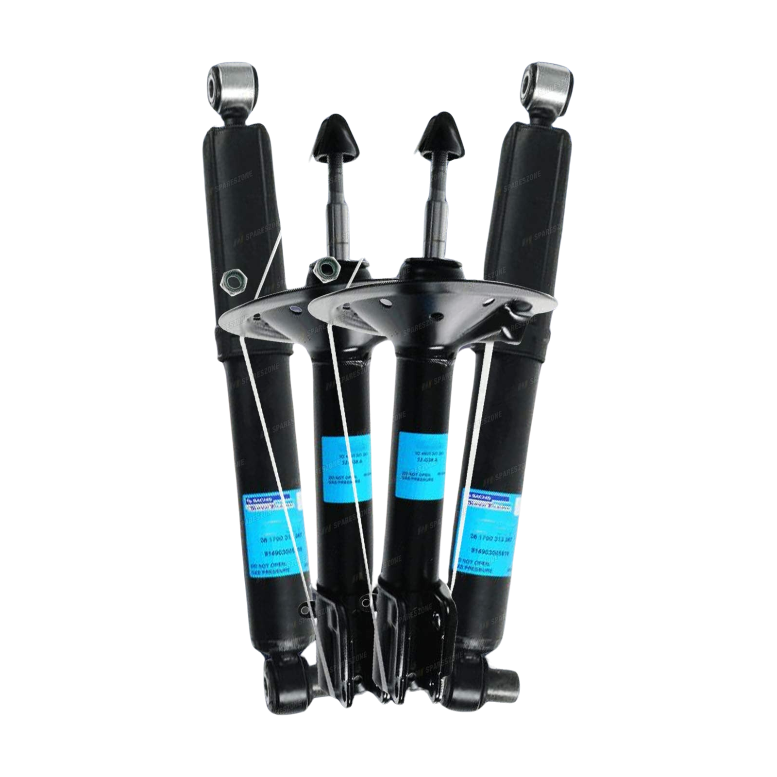 Front + Rear Sachs Shock Absorbers for Toyota Yaris NCP90R NCP91R NCP93R All