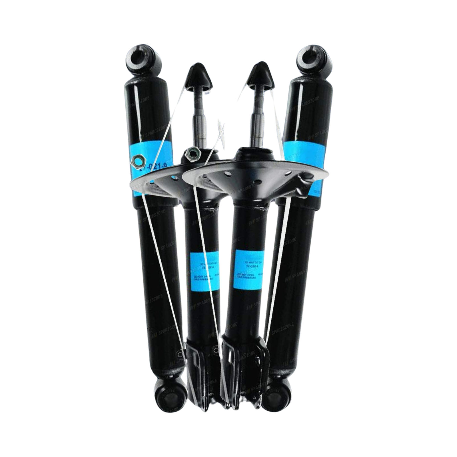 Front + Rear Sachs Shock Absorbers for Peugeot Partner 1.6L Petrol Diesel 96-20