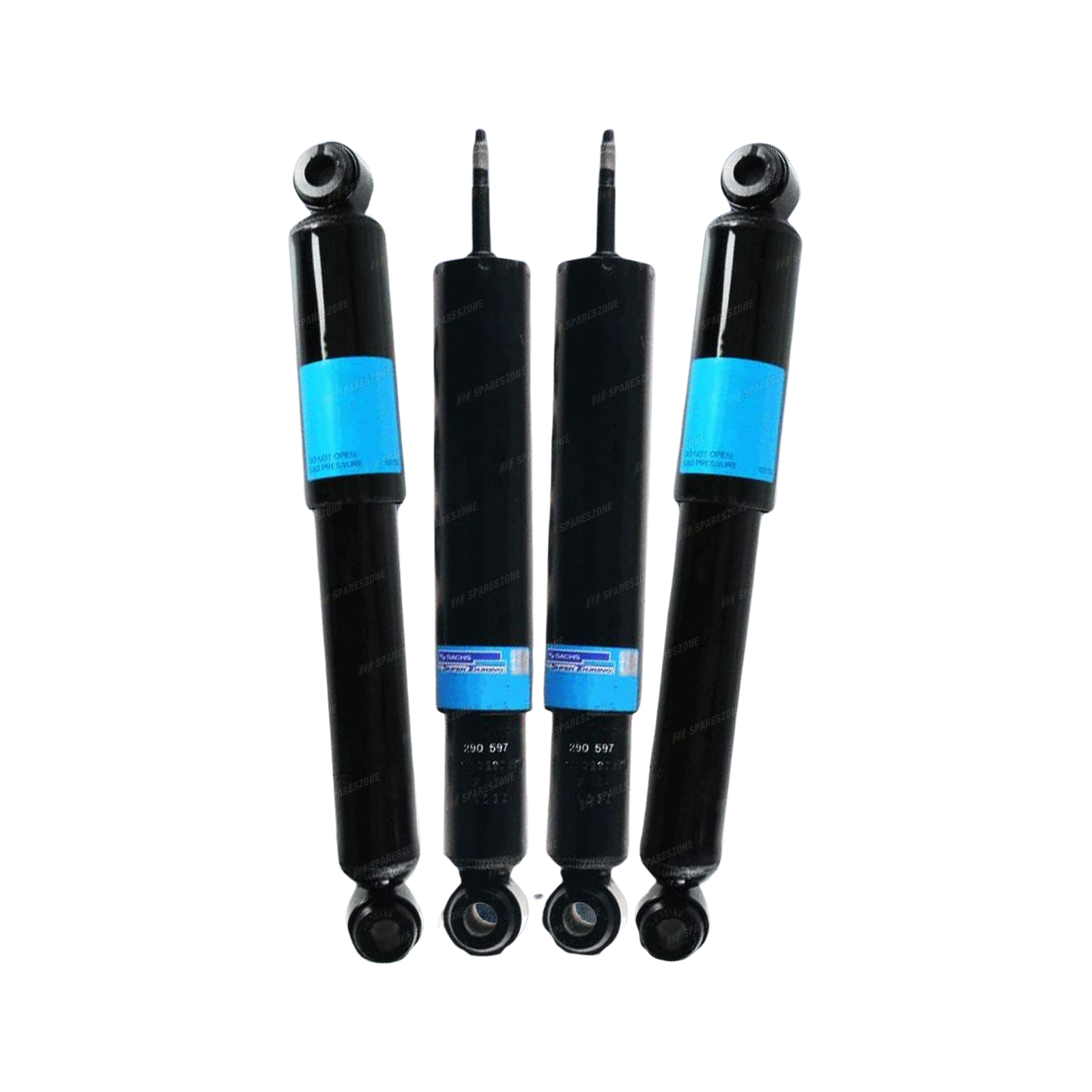 Front + Rear Sachs Shock Absorbers for Suzuki LJ Series 4WD Wagon 74-03/95