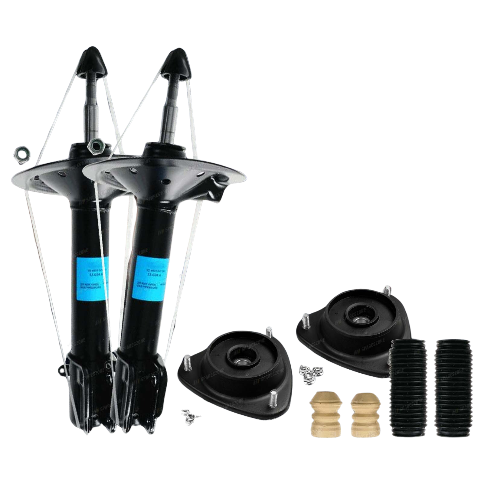 Rear Sachs Shock Absorber Mount Bump Stop Kit for Hyundai Tiburon GH GK Coupe