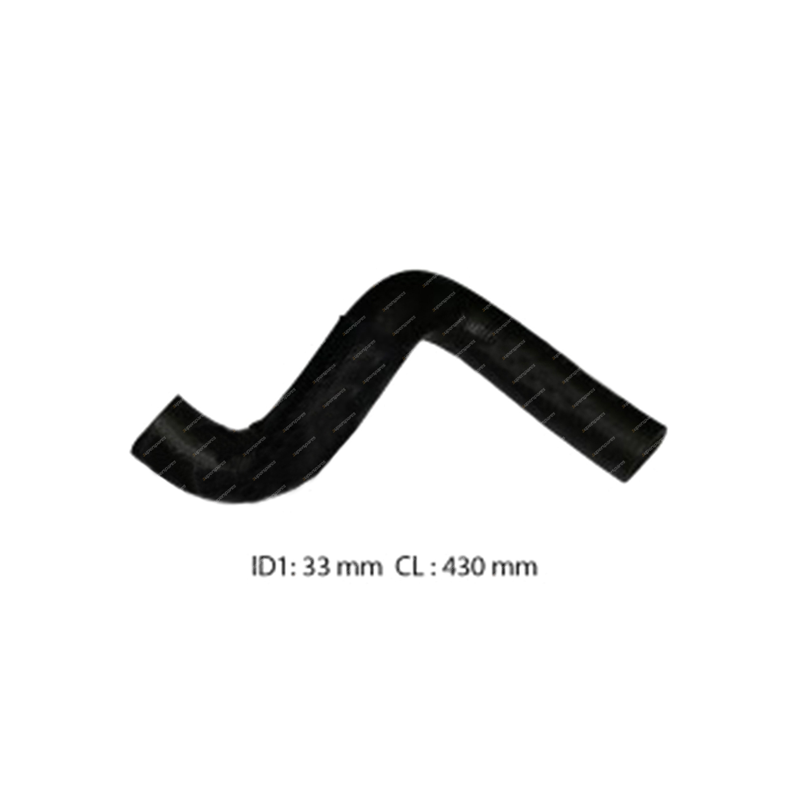 Lower Radiator Hose for Ford Capri Convertible SE 1.6L 4 cyl DOHC 16V EFI