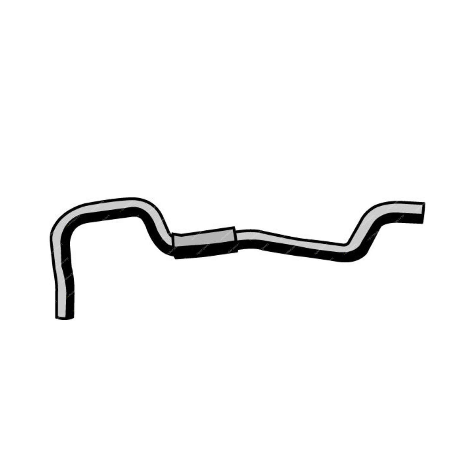 Superspares Heater Inlet Hose for Daihatsu Feroza F300 F310 HDE 1.6L 1988-1992