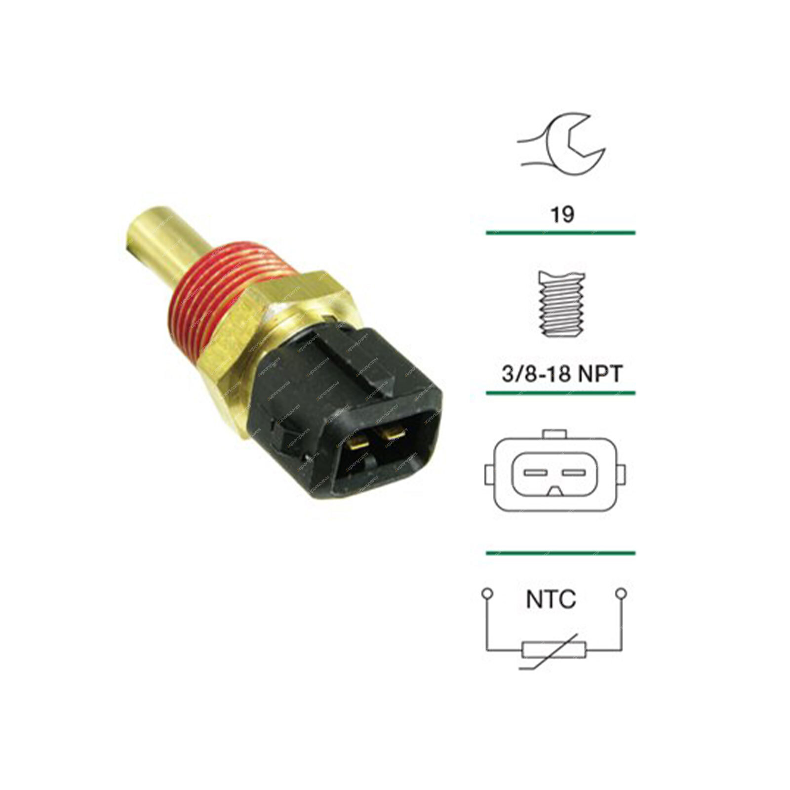 Tridon Coolant Temperature Sensor for BMW 3 5 7 Series E30 E36 E28 E34 E23 E32