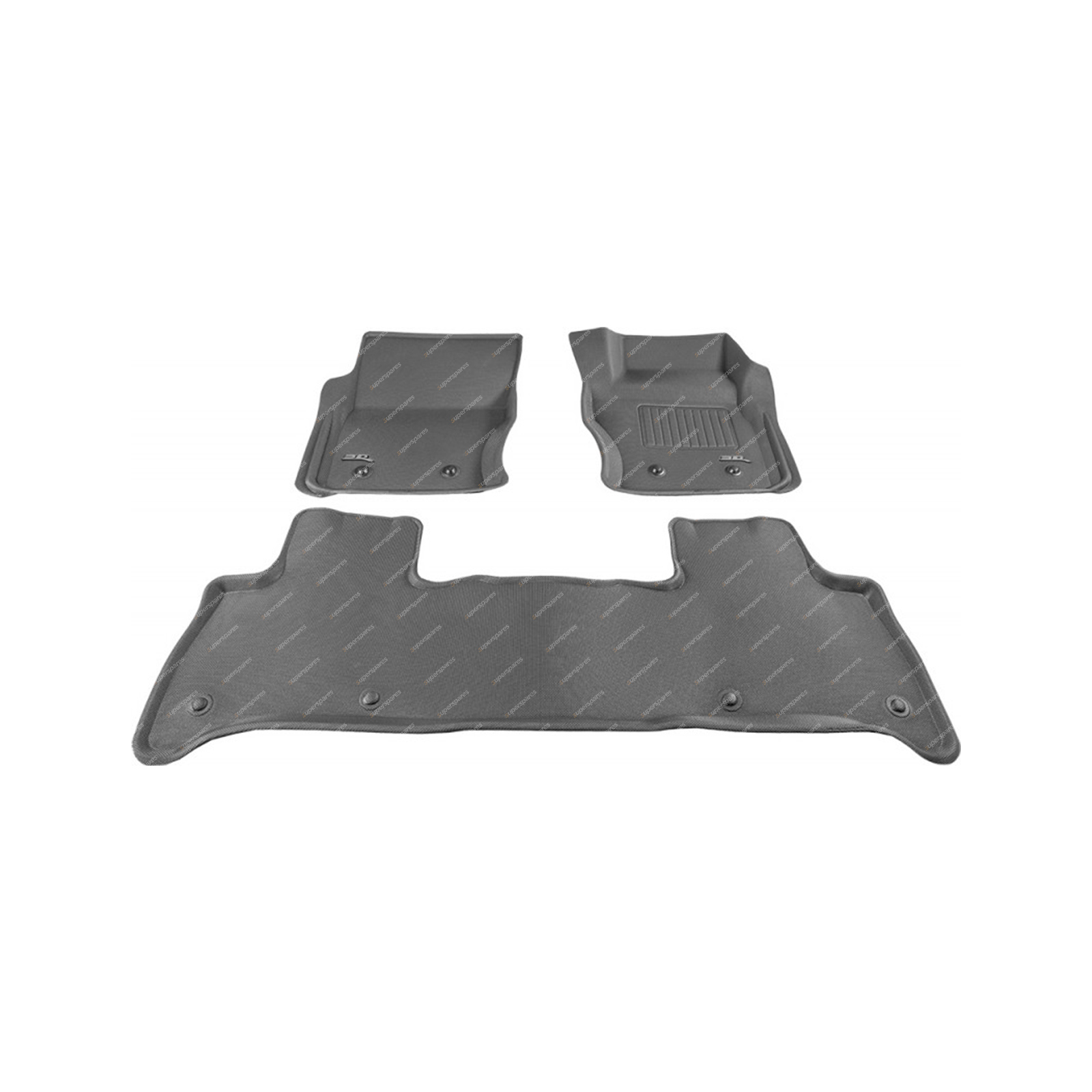 F + R Trufit 3D Rubber Mats Kagu for Land Rover Range Rover Sport L494 2013-2023