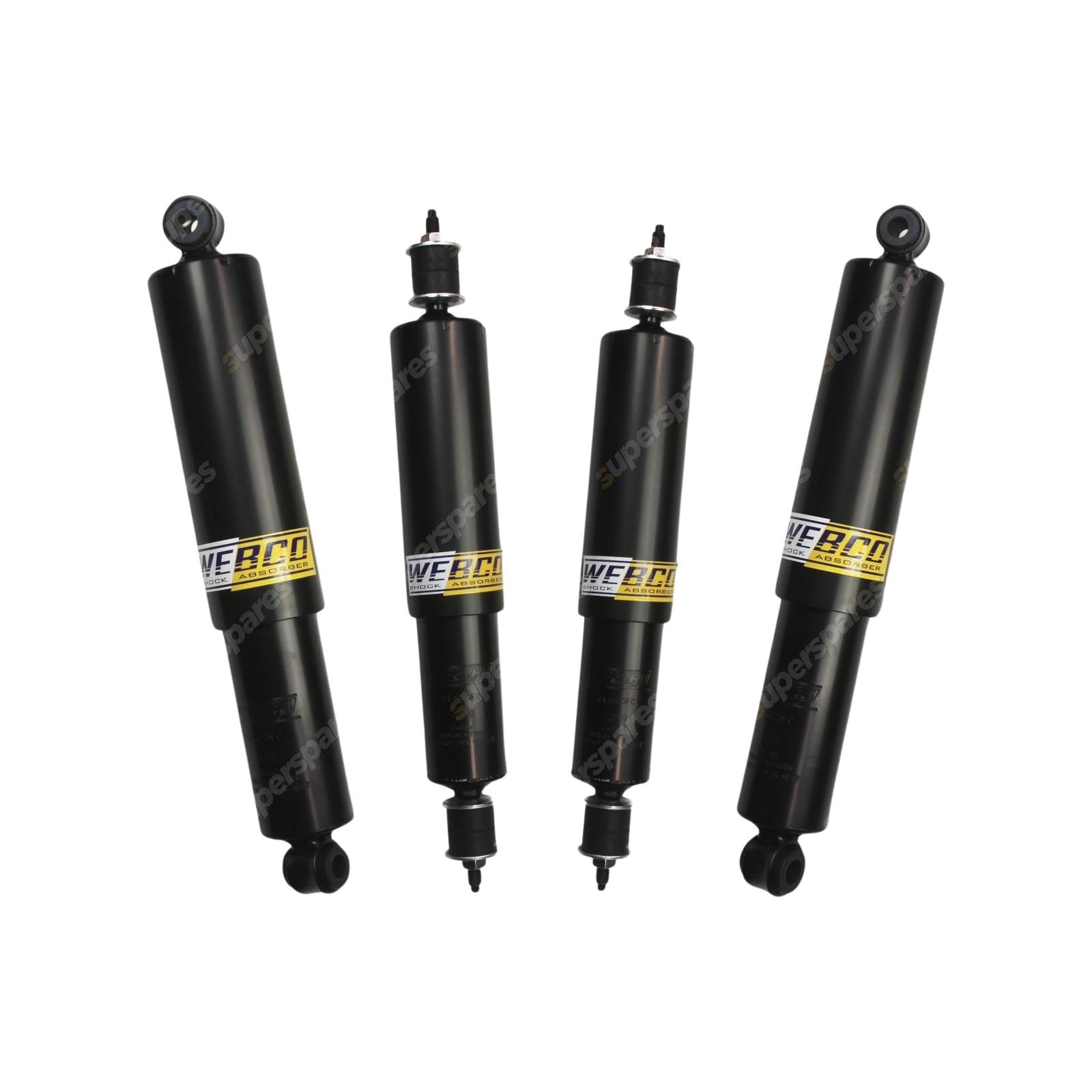 Front Rear 2" Lift Foam Cell Shocks for Landcruiser FZJ78 FZJ79 HZJ78 HZJ79