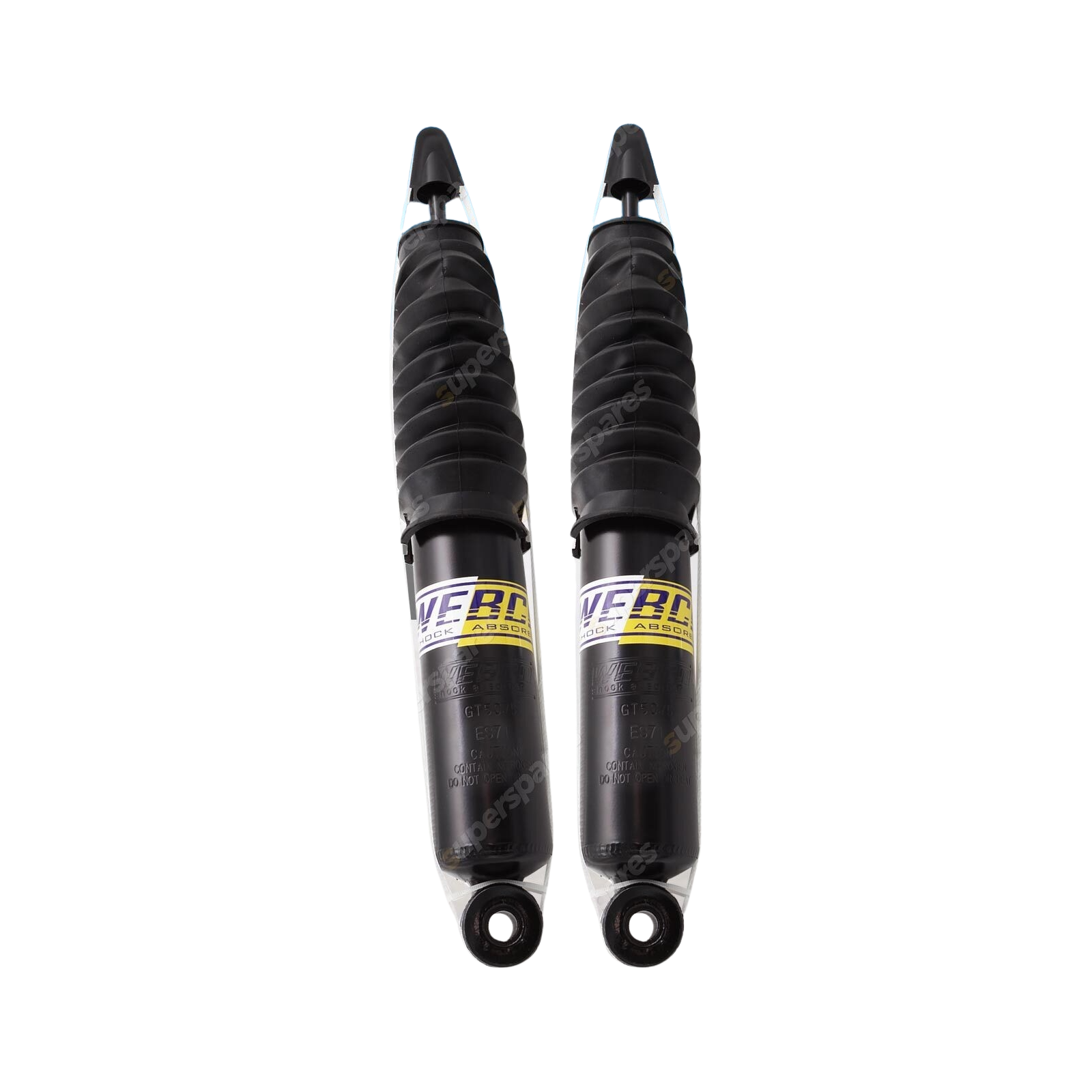 Pair Front Webco HD Pro Shock Absorbers for MITSUBISHI TRITON MK 4WD Ute incl V6