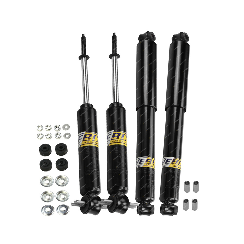 Front Rear Webco Pro Shock Absorber for GREAT WALL SA220 CC Single Cab Ute 09-on