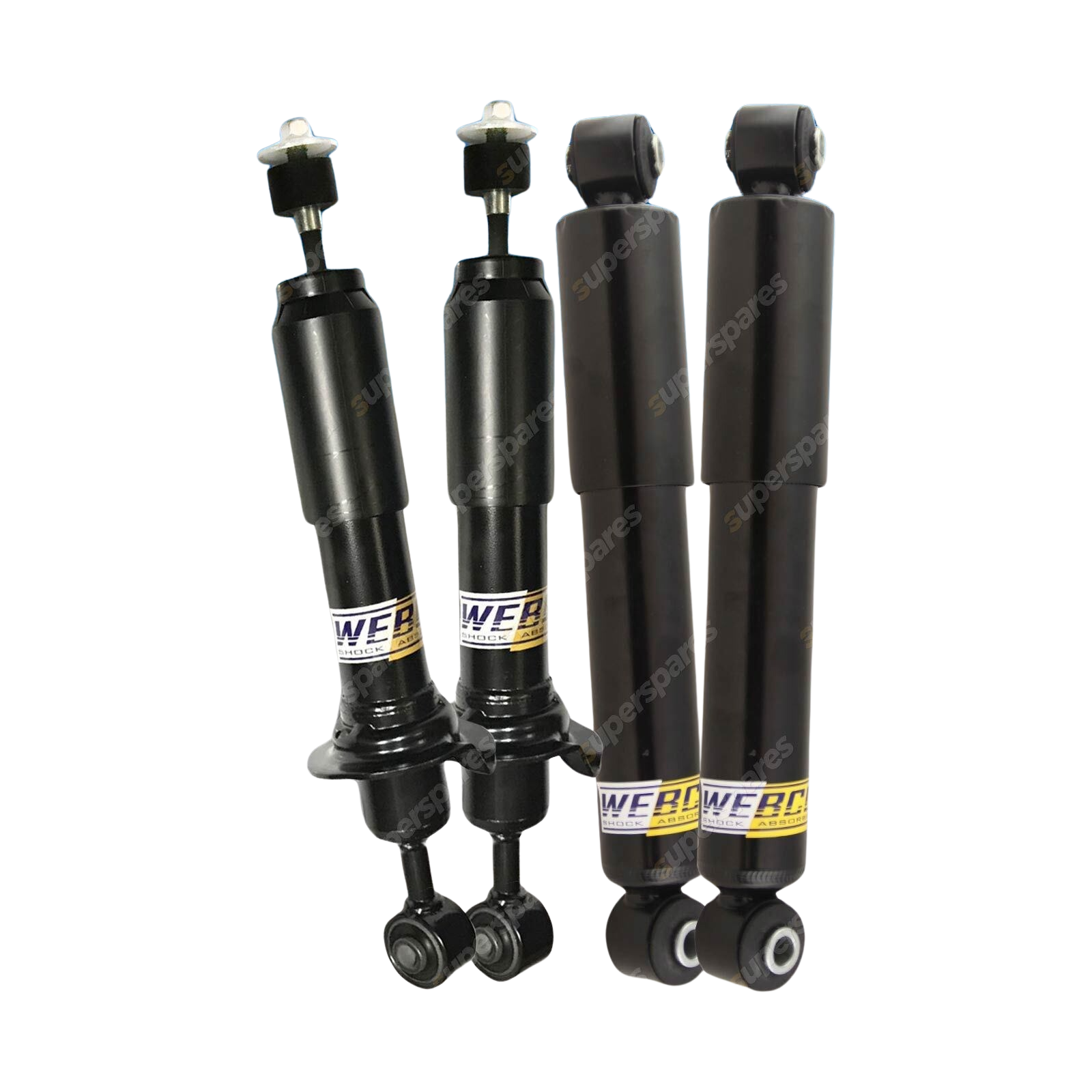 Front Rear Raised Webco Shock Absorbers for SUZUKI SIERRA SJ80 hard soft top