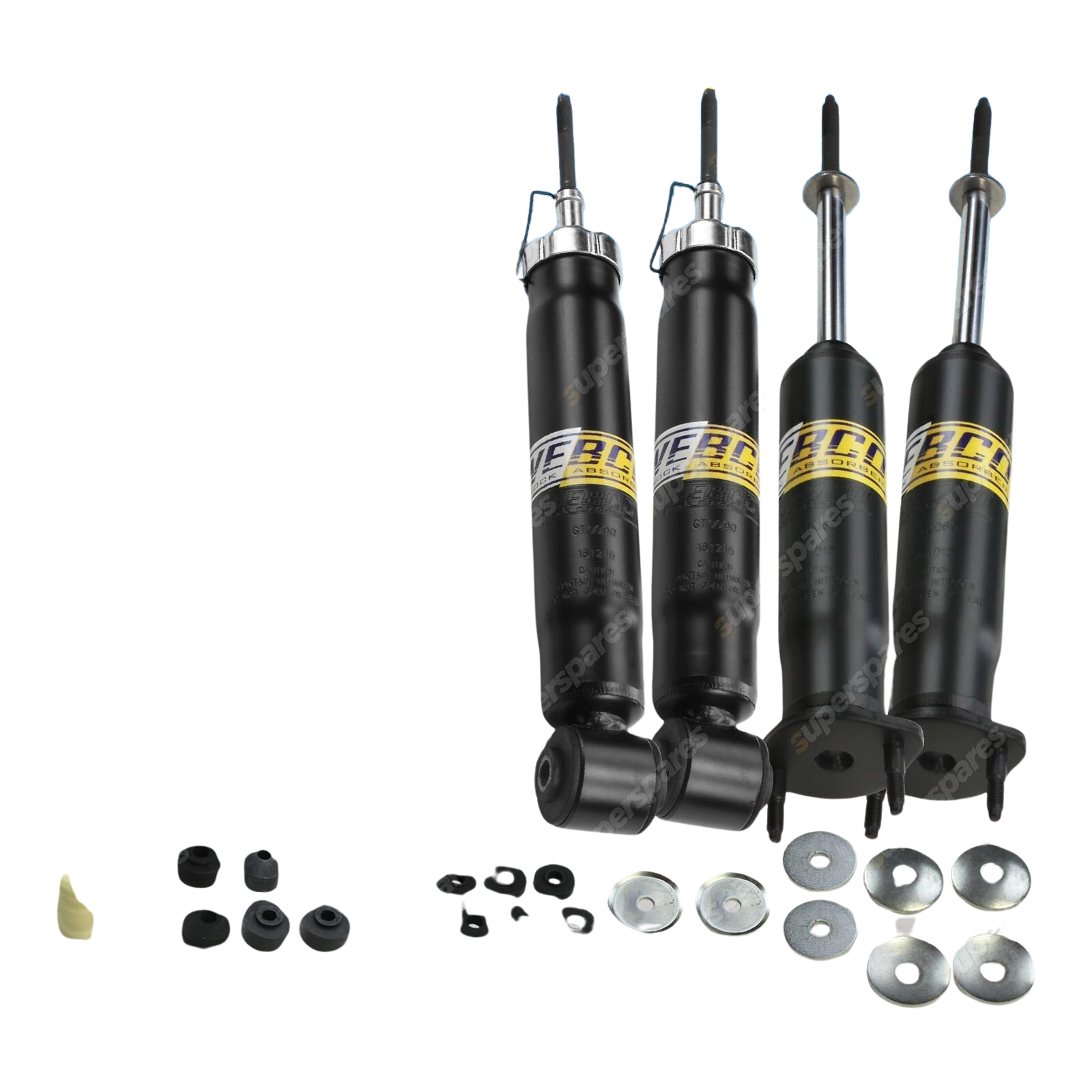 Front Rear Webco HD Pro Shock Absorbers for FORD FAIRLANE LTD LANDAU ZK ZL Sedan