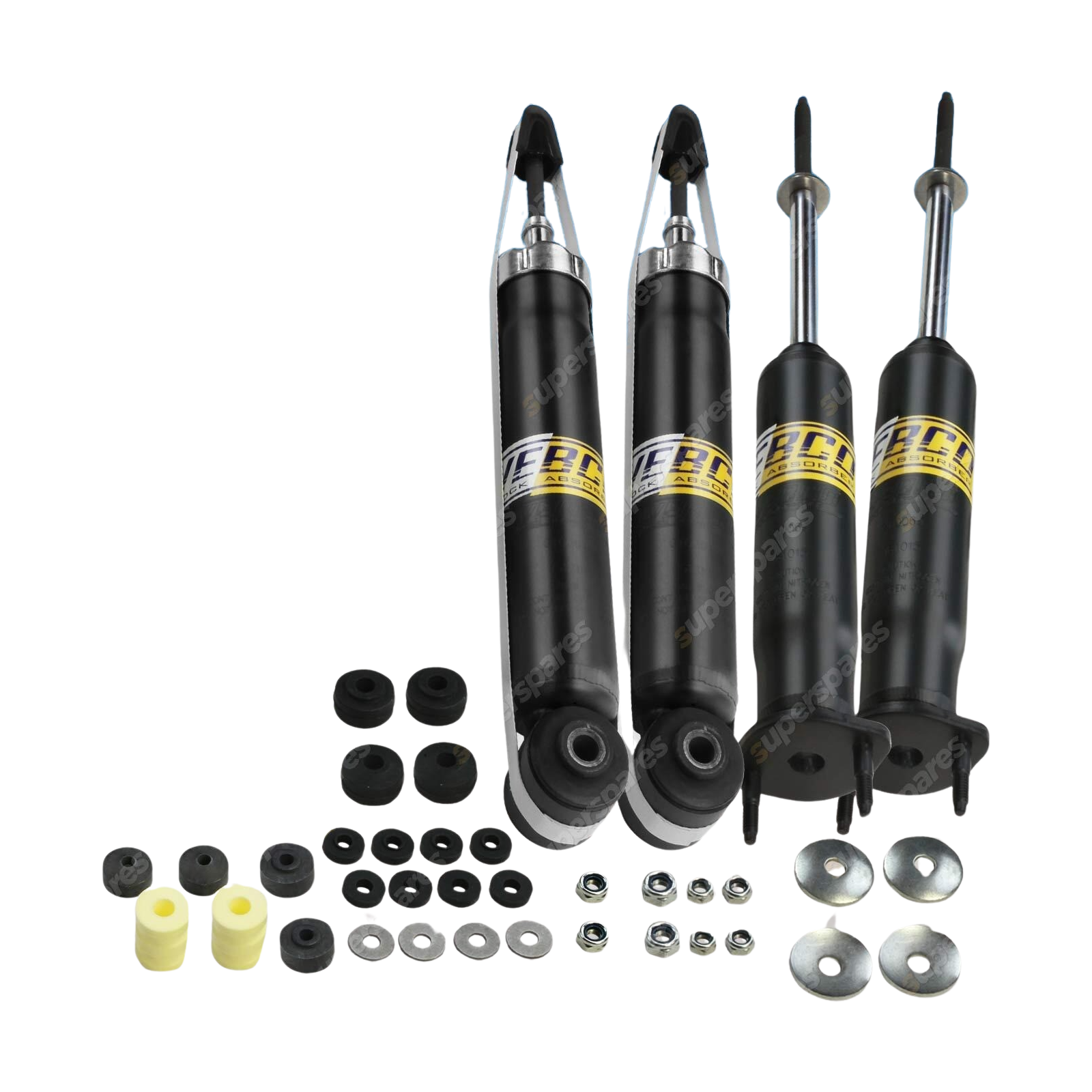 Front Rear Lower Webco HD Pro Shock Absorber for FAIRLANE LTD LANDAU ZK ZL Sedan