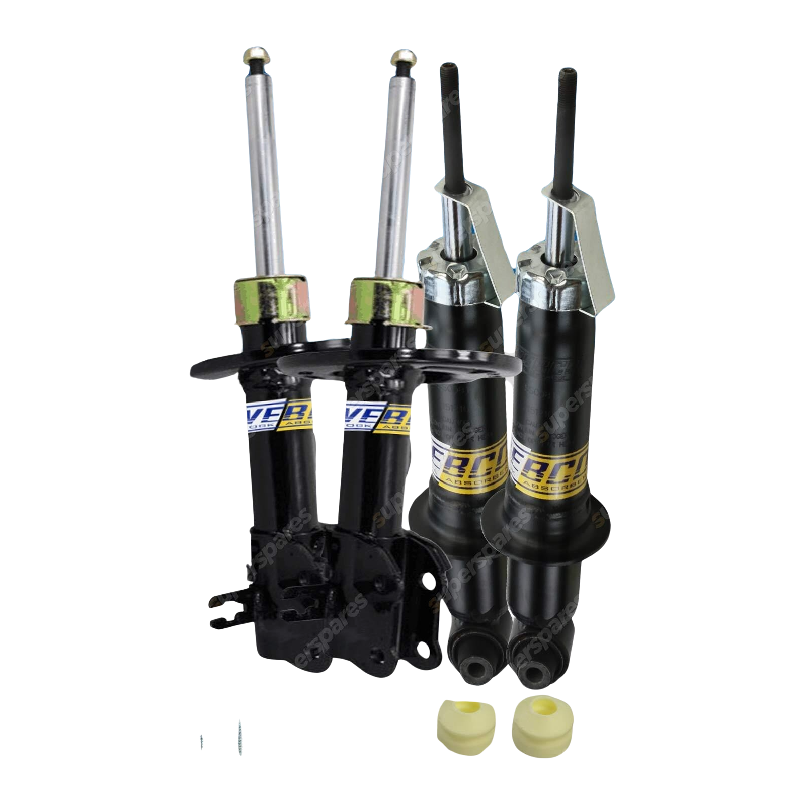 Front + Rear Webco Pro Shock Absorbers for HOLDEN COMMODORE SEDAN VE VE II 06-ON