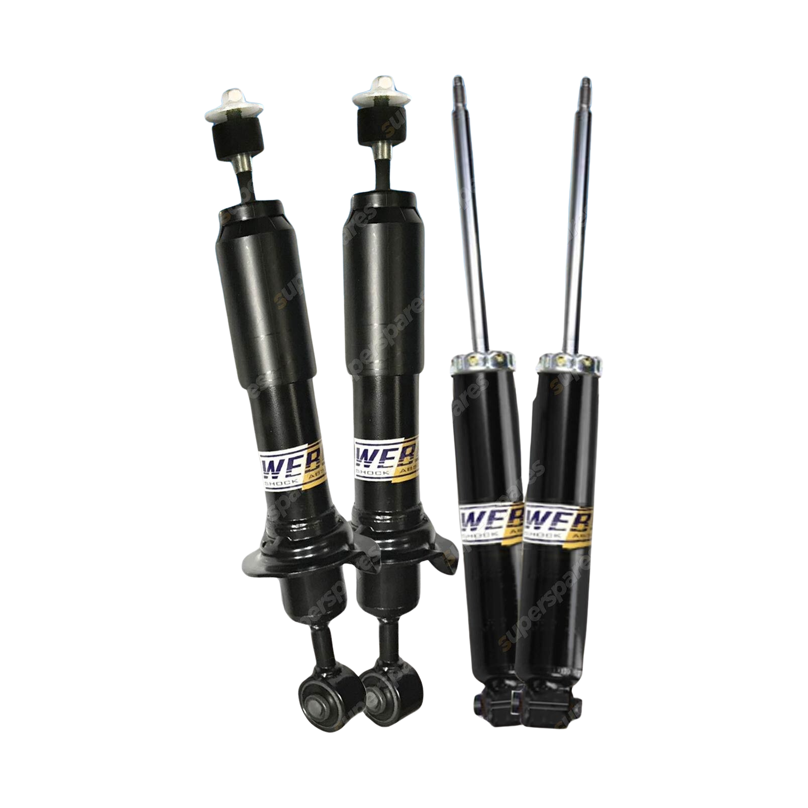 Front + Rear Webco Shock Absorbers for Ford Everest UA 4 Door SUV 2015-07/2018