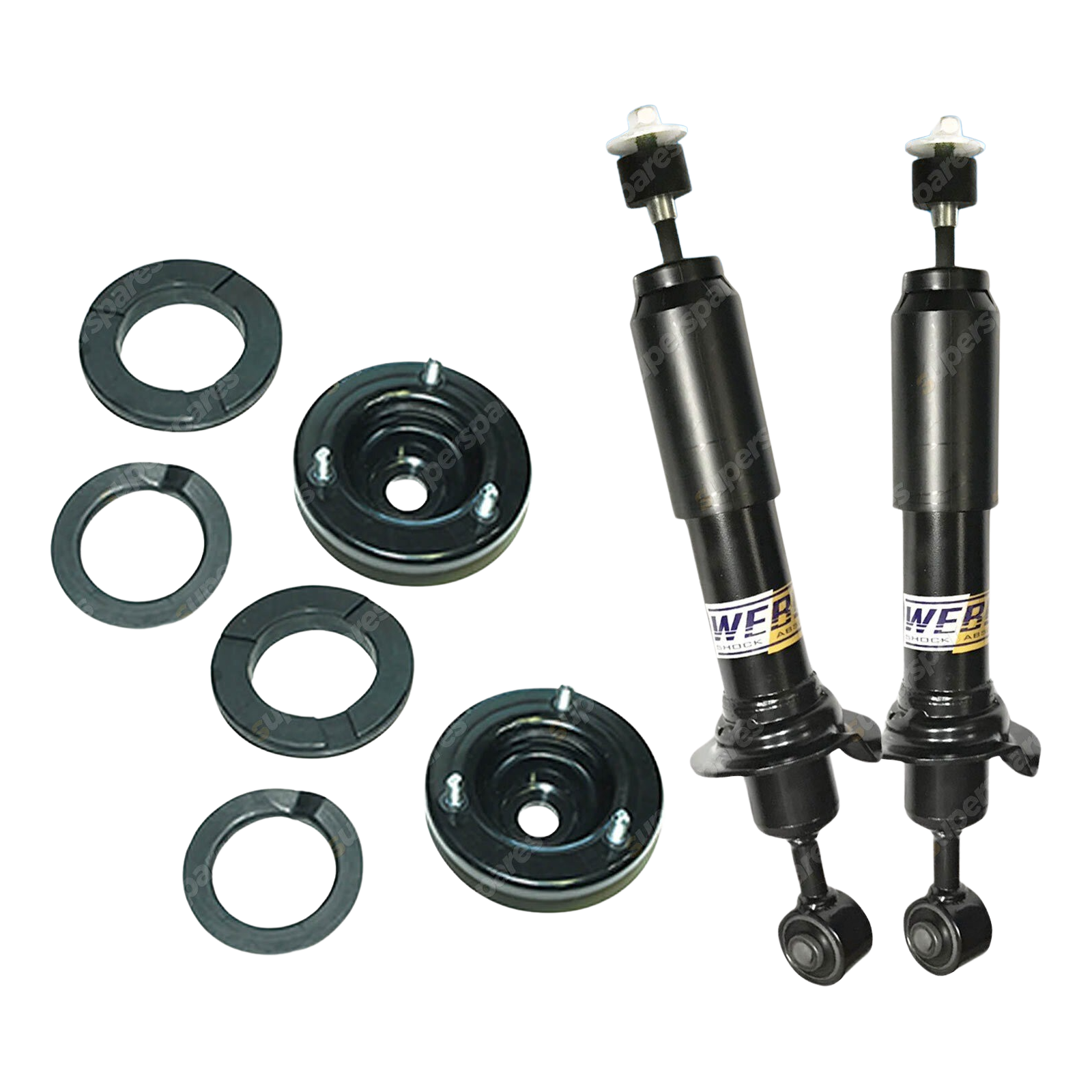 Front Shock Absorbers & Strut Mounts for Mitsubishi Pajero Sport 15-on