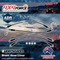 4x Brake Hose Lines Set for Holden Colorado 7 RC RG 2.8L 3.0L Traction Control