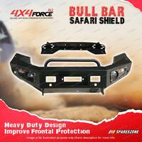 4X4FORCE Safari Shield Bull Bar U Loop Bumper Bar for Ford Ranger PX2 PX3 15-22