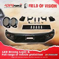 4X4FORCE Performance Guard Bullbar Skid Plate Light for Mitsubishi Triton MQ