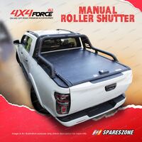 Manual Roller Shutter Cover Retractable Tonneau Lid for Isuzu D-Max 13-21