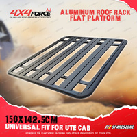 4X4FORCE 150x142.5cm Al-Alloy Roof Rack Flat Platform for Toyota Landcruiser 79