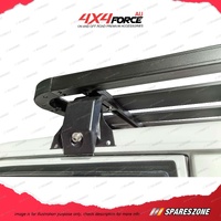 180X125 Roof Rack Platform with Light Bar + Gutter Bracket for Suzuki Jimny XL