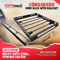 4X4FORCE 135cm x 125cm Conqueror Steel Roof Rack for Nissan Navara NP300 D23