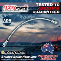 1 Rear Braided Brake Hose Line for Toyota Hilux LN106 LN107 LN111 88-95