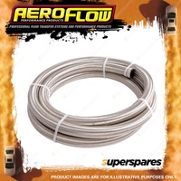 Aeroflow 100 Series Stainless Steel Braided Hose SS 15M/49ft 2-9/16"