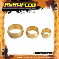 Aeroflow Hardline Olives Adapters Hardline Fittings 3/8" Pack of 2