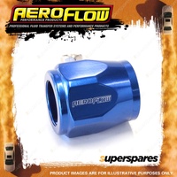 Aeroflow Hex Hose Finisher / Hose End Blue I.D 12.7 1/2" Suit -4 AN Hose