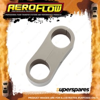 Aeroflow Billet Dual Hose Separator for Fuel Oil Line Titanium Finish -3 AN