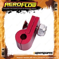 Aeroflow P Style Clamps to suit 4.7mm 3/16" Hard Line Red Pack of 10