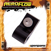 Aeroflow Billet P Style Clamp To suit 14.2mm 9/16" Hard Line - Black