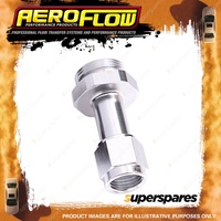 Aeroflow Female Carburettor Adapter suit Holley Silver Includes washer -6