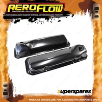 Aeroflow Brand Black Steel Valve Covers for Ford 302 / 351 Cleveland AF1822-5051