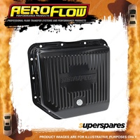 Aeroflow Black Transmission PAN for Holden Th350 Deep PAN With Drain Plug