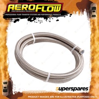 Aeroflow 200 Series PTFE Teflon Stainless Steel Braided Hose 4.5M 9-3/16" -3