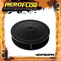 Aeroflow Black Air Filter Assembly Air Cleaner 9" X 2" 5-1/8" Neck Washable