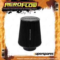 Aeroflow Brand 3 Clamp-On Tapered Filter 4.6-6 O.D 6.1 High Black Cott