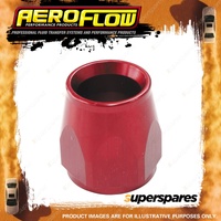 Aeroflow PTFE Hose End Socket -4AN Red Suit 200 And 570 Series Fittings