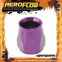 Aeroflow PTFE Hose End Socket -6 AN Purple Suit 200 And 570 Series Fittings