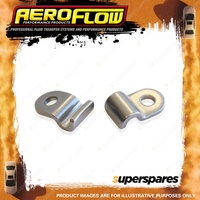 Aeroflow Stainless Steel Hard Line Clamps 12 Pack for 3/16" Hard Line