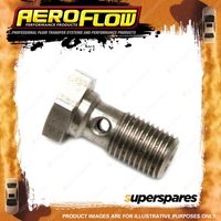 Aeroflow Stainless Steel Banjo Bolt 3/8" - 24 Unf 20mm 51/64" Length