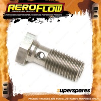 Aeroflow Stainless Steel Banjo Bolt M10 X 1.5mm 20mm 51/64" Length